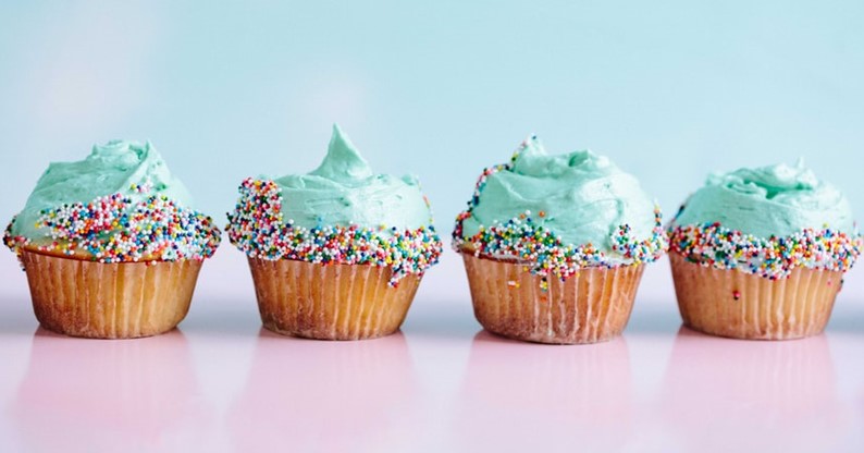 Photo de cup cakes pour illustrer cette page consacrée aux bienfaits des tâches ménagères